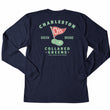 Load image into Gallery viewer, Home Green: Long Sleeve T-Shirt - Navy
