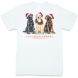 Load image into Gallery viewer, Santa Paws: Short Sleeve T-Shirt - White
