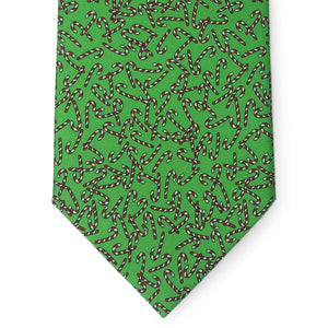 Candy Canes: Tie - Green