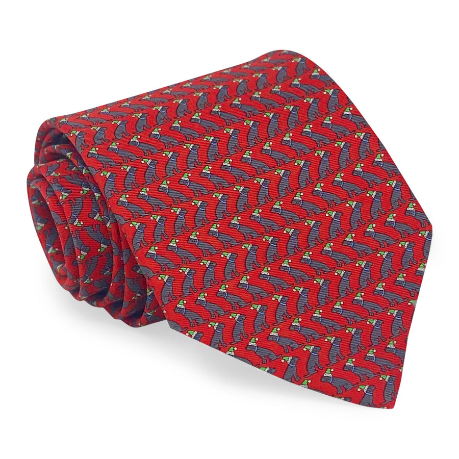 Santa Paws: Tie - Red