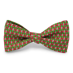 Santa Hats: Bow - Red