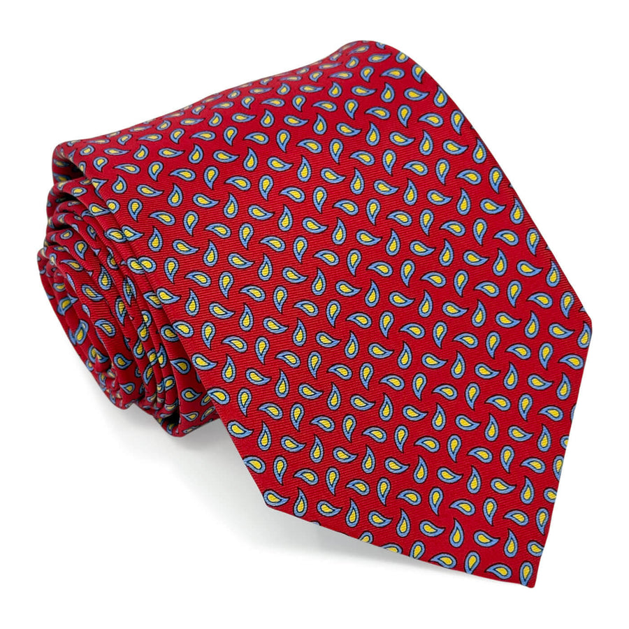New Pine: Tie - Red/Yellow