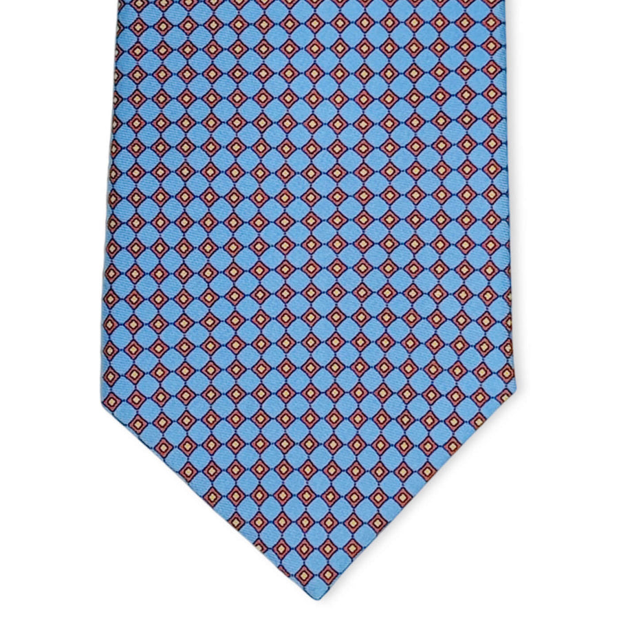 Mod Square: Tie - Blue/Red