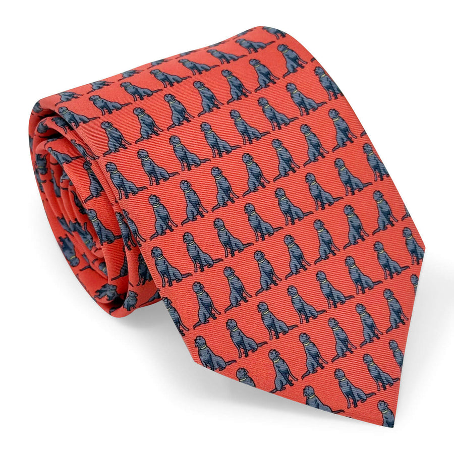 Sit, Stay: Tie - Red/Black
