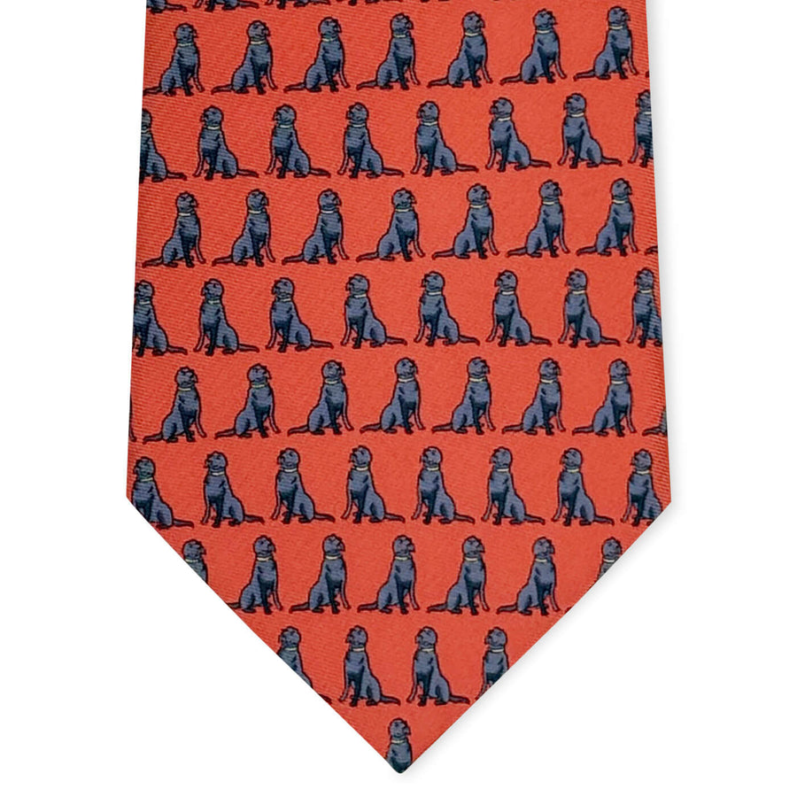 Sit, Stay: Tie - Red/Black