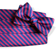 Load image into Gallery viewer, Creigh: Cummerbund Set - Red/Blue
