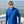 Load image into Gallery viewer, Skiff Dogs: Ocean Flex Quarter Zip - Tidal Blue
