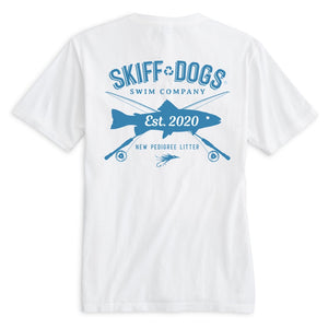 Upstream Battle: Pocket Short Sleeve T-Shirt - White