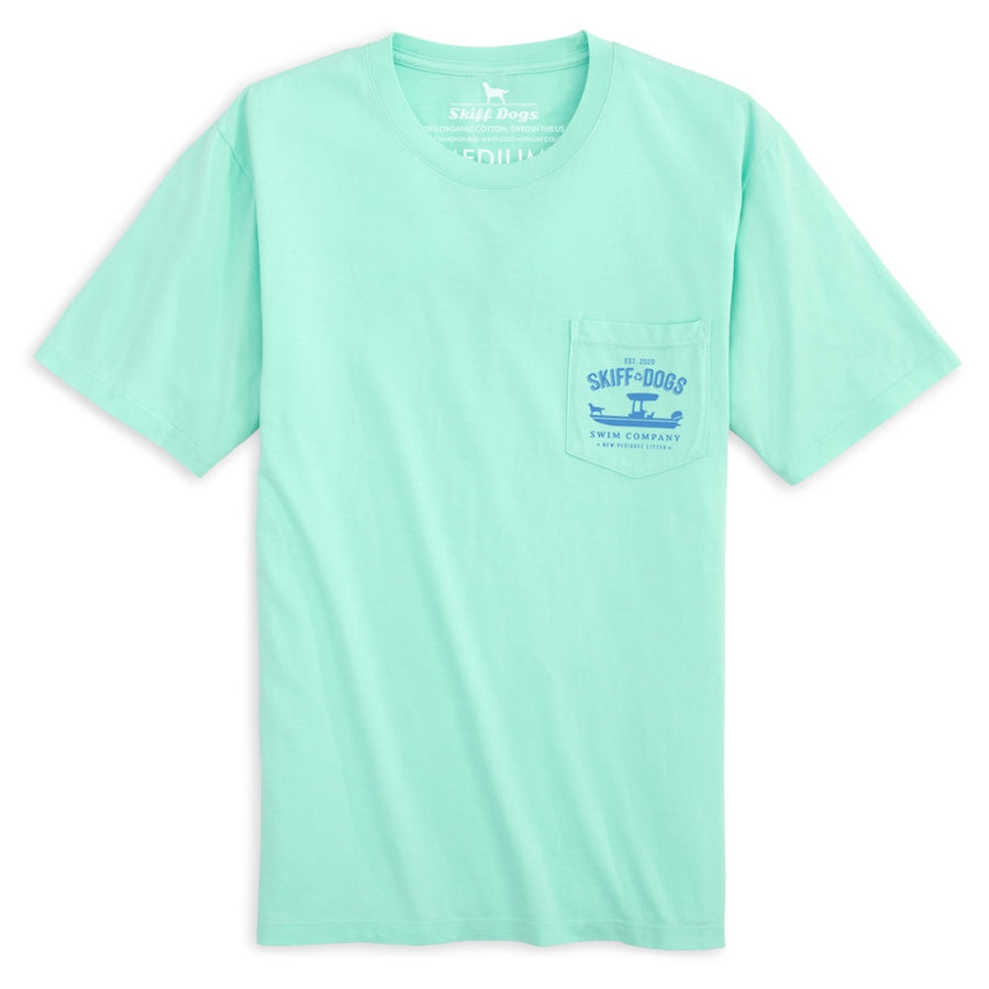 Old Man & The Sea: Pocket Short Sleeve T-Shirt - Mint