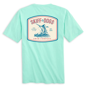 Old Man & The Sea: Pocket Short Sleeve T-Shirt - Mint