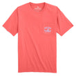 Load image into Gallery viewer, Swamp Social: Pocket Short Sleeve T-Shirt - Coral
