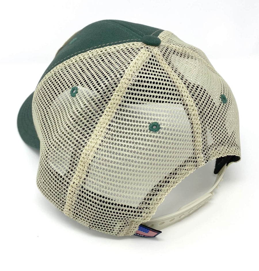 Skiff Dogs: Badged Trucker Cap - Spruce