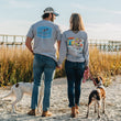 Load image into Gallery viewer, Vintage Bronco: Long Sleeve T-Shirt - Headwater Blue
