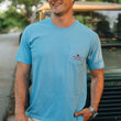 Load image into Gallery viewer, Swamp Social: Pocket Short Sleeve T-Shirt - Coral
