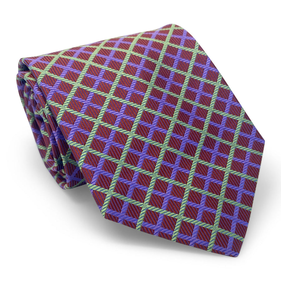 Bespoke Cross: Tie - Dark Red