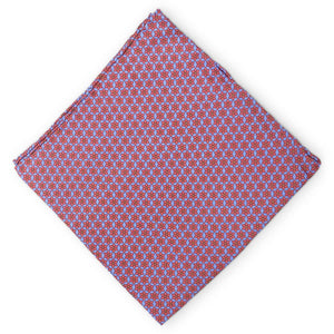 Garden: Silk Pocket Square - Blue