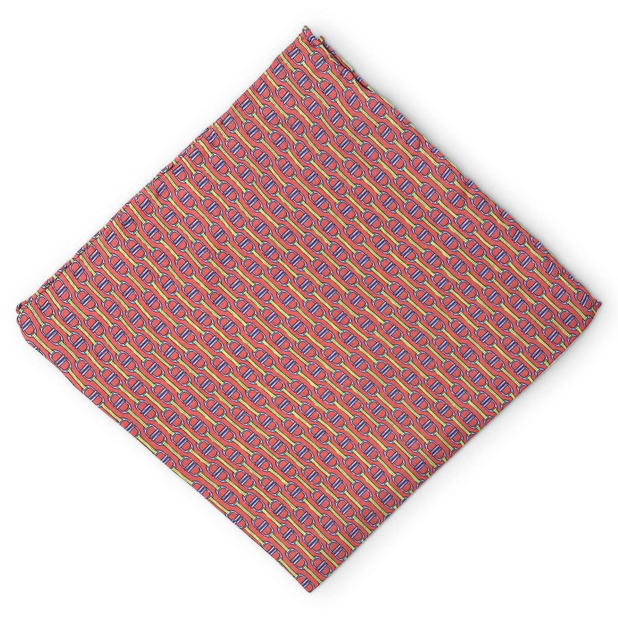 Stirrup: Silk Pocket Square - Pink