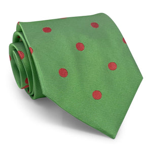 Joyful Dots: Tie - Green