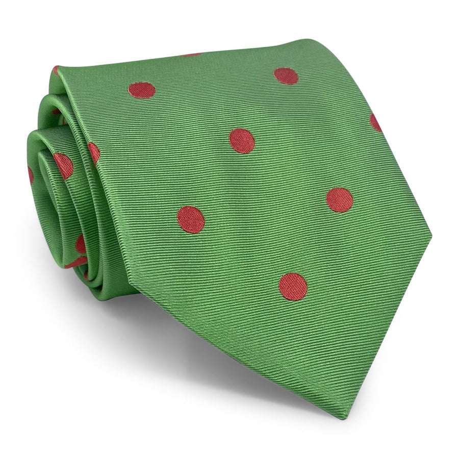 Joyful Dots: Tie - Green
