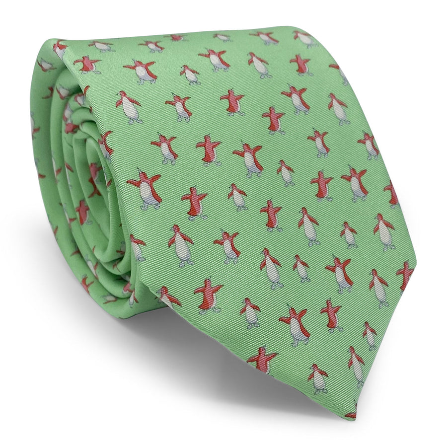 Penguins: Tie - Green