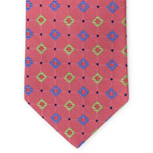 Bespoke Squares on the Bias: Tie - Red