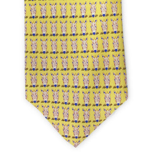 Zebra: Tie - Yellow