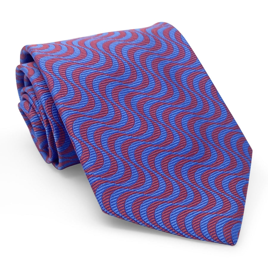 Bespoke Wave: Tie - Blue