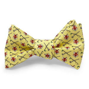 Fox Heads: Bow - Yellow