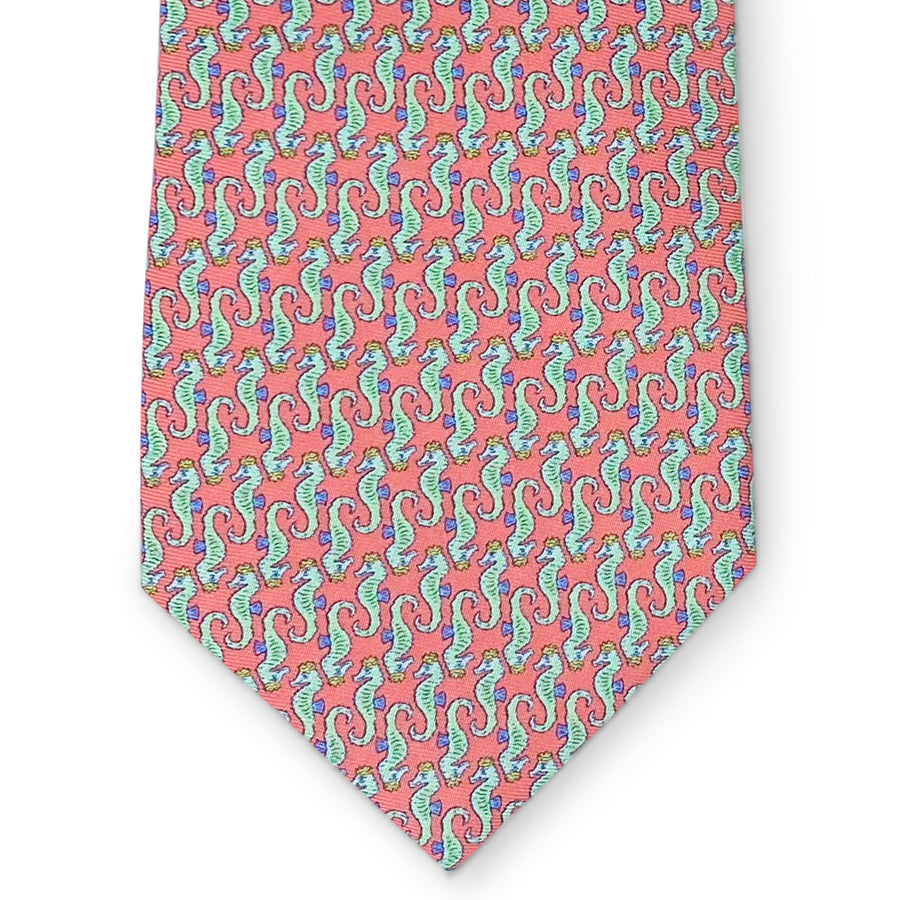 Sea Horses: Tie - Coral