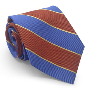 Dover: Tie - Blue/Orange