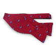 Load image into Gallery viewer, Fleur de Lis: Bow - Red/Blue

