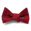 Load image into Gallery viewer, Fleur de Lis: Bow - Red/Blue
