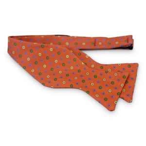 Flower Foulard: Bow - Orange