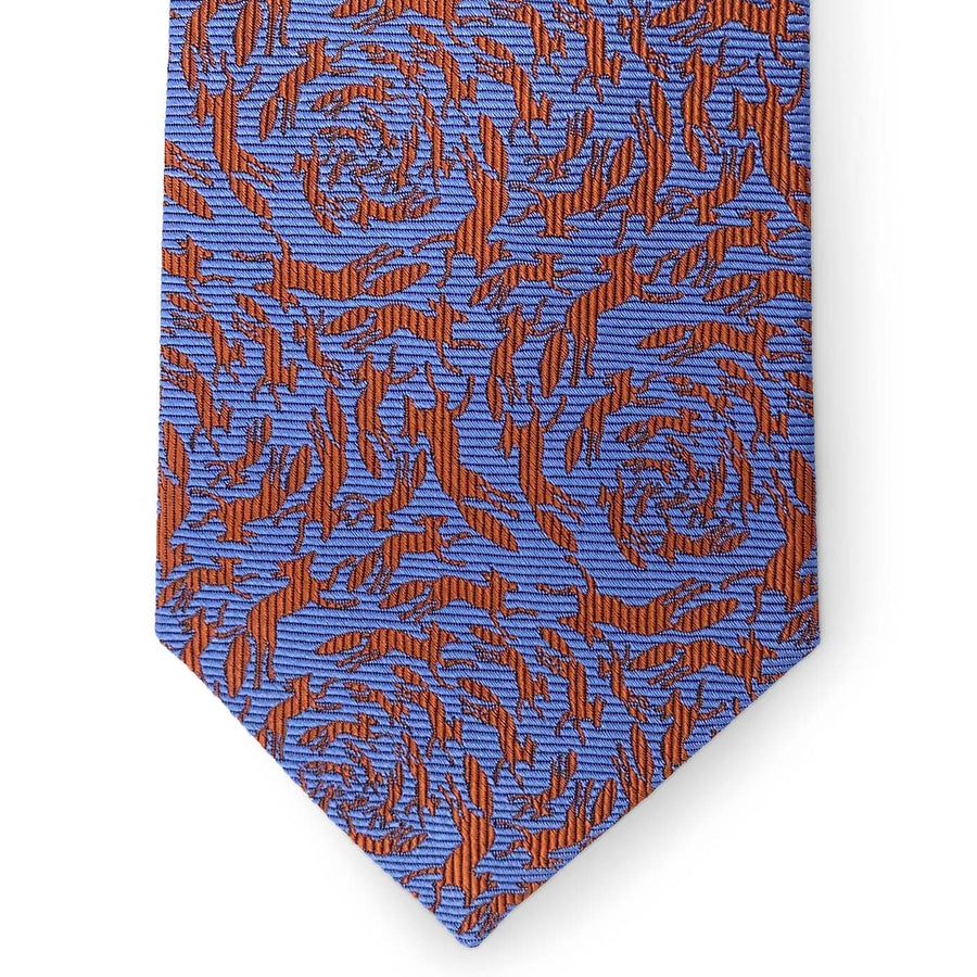 Foxes: Tie - Blue