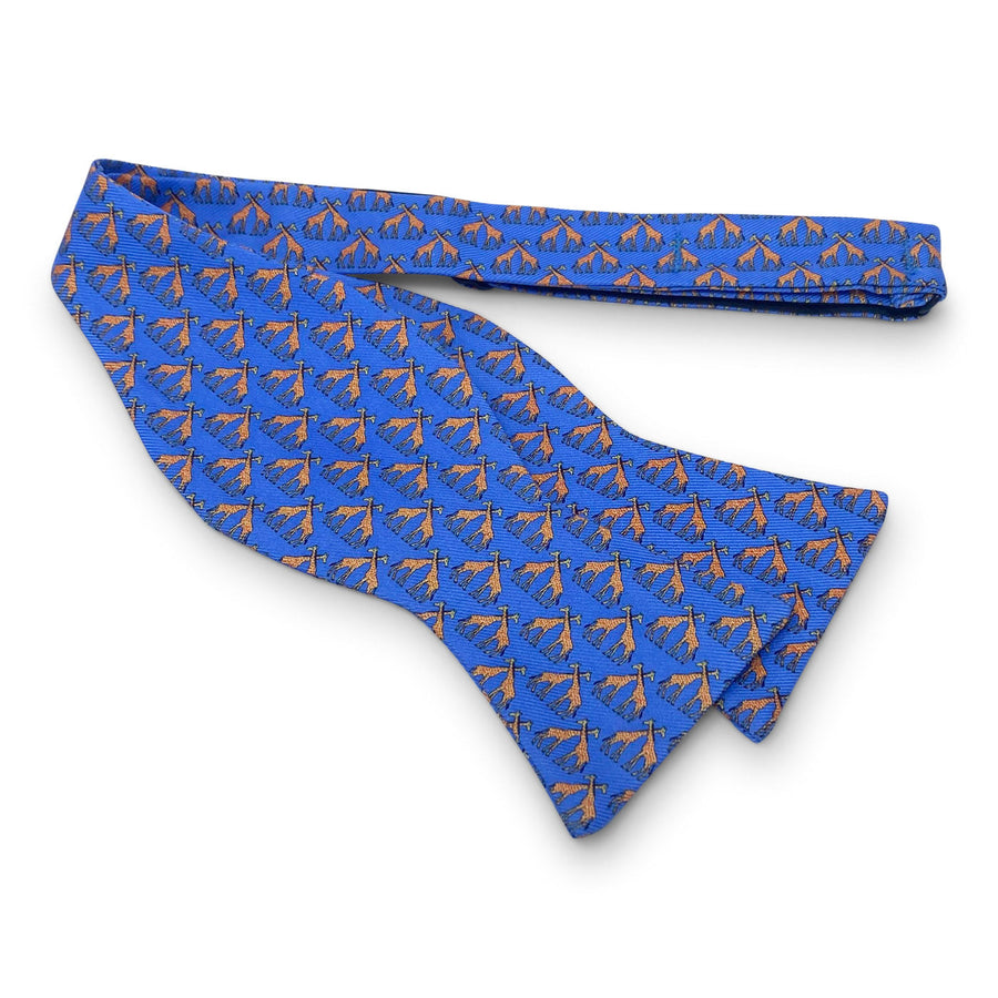 Giraffe: Bow - Blue