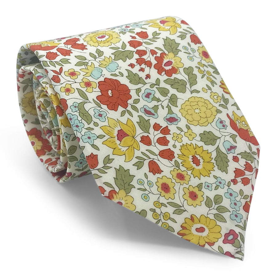 Liberty Wycombe: Tie - Orange/Yellow