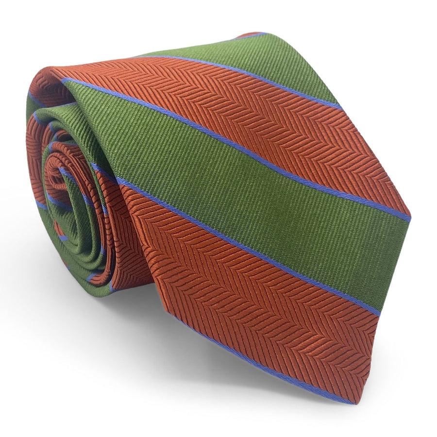 Montgomery: Tie - Orange/Green