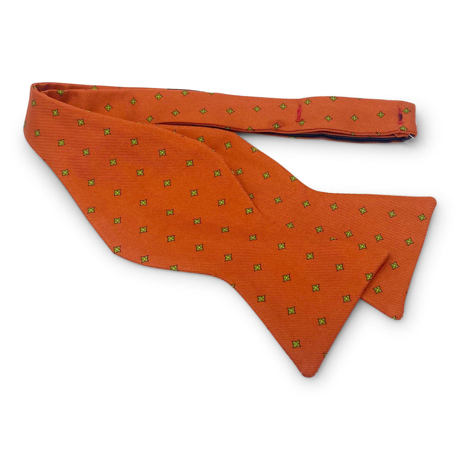 Square Foulard: Bow - Orange