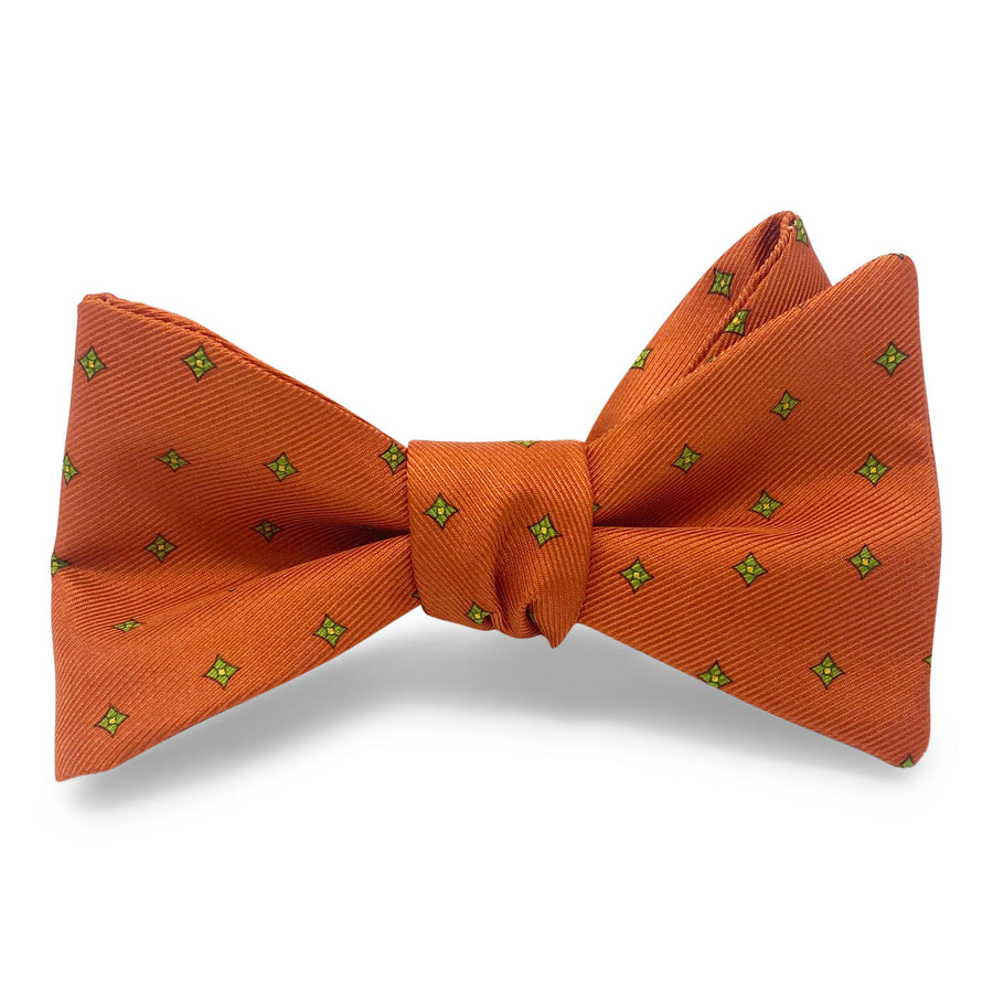 Square Foulard: Bow - Orange