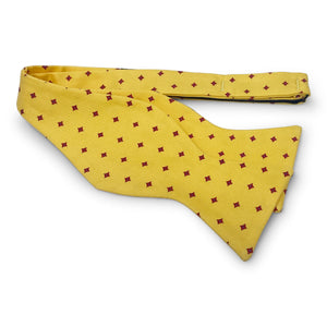 Square Foulard: Bow - Yellow