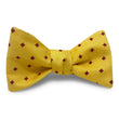 Load image into Gallery viewer, Square Foulard: Bow - Yellow
