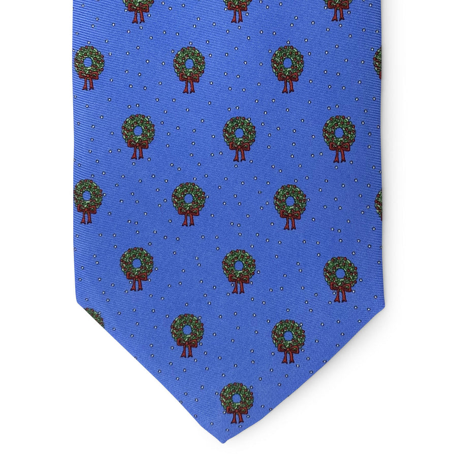 Wreaths: Tie - Blue