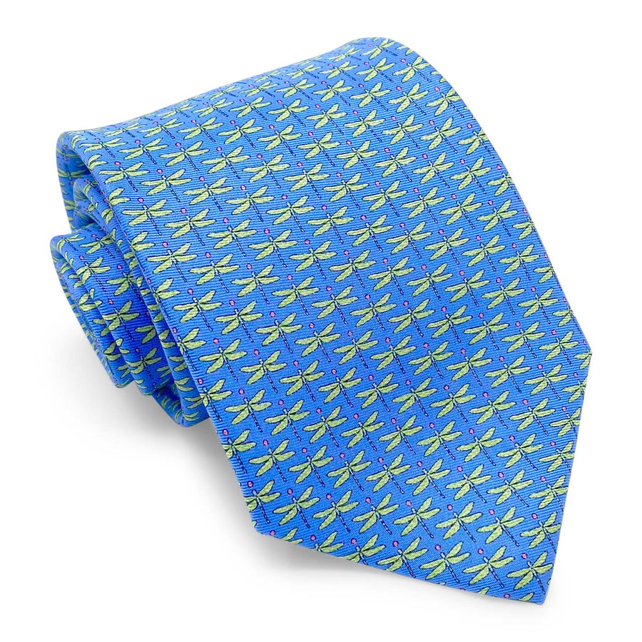 Dragonfly: Tie - Blue