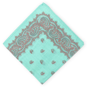 Malta: Silk Pocket Square - Mint