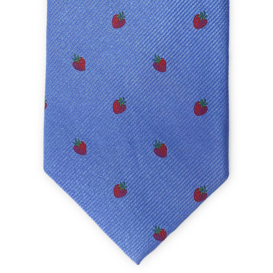Strawberry: Tie - Blue