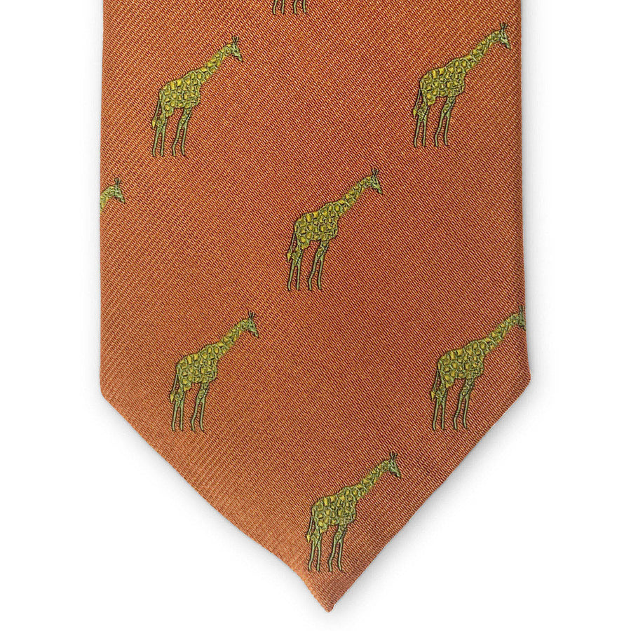 Giraffe: Tie - Orange