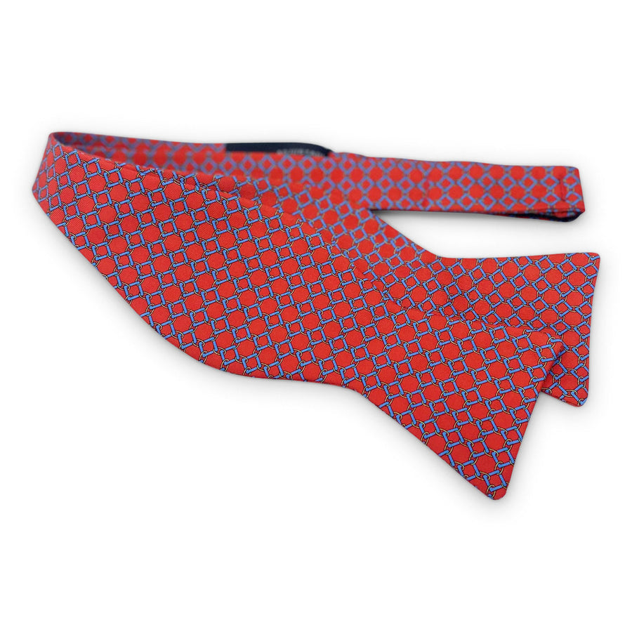 Linked Squares: Bow - Red