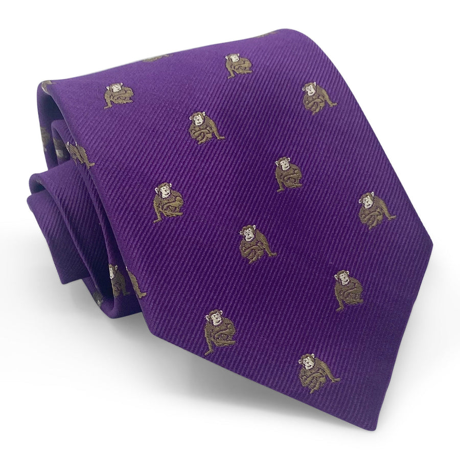 Monkey: Tie - Purple