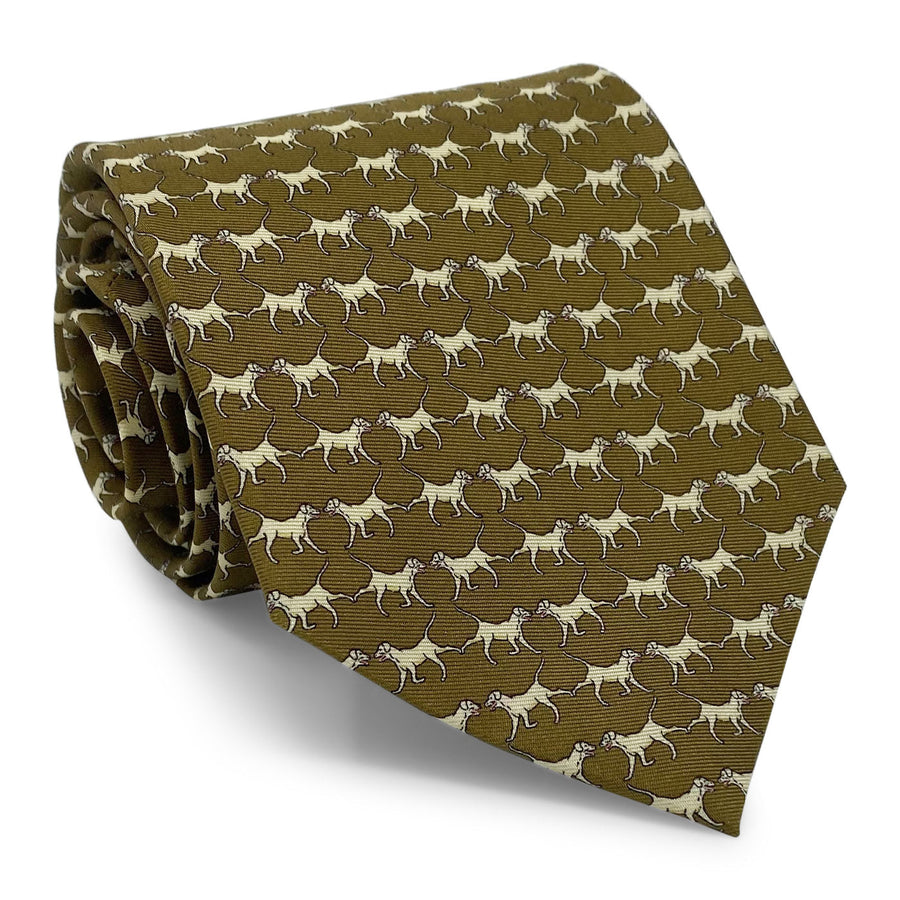 Retriever: Tie - Brown