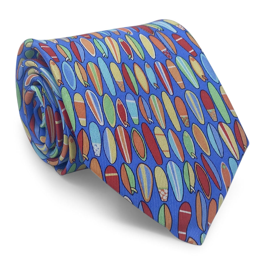 Surfboards: Tie - Blue